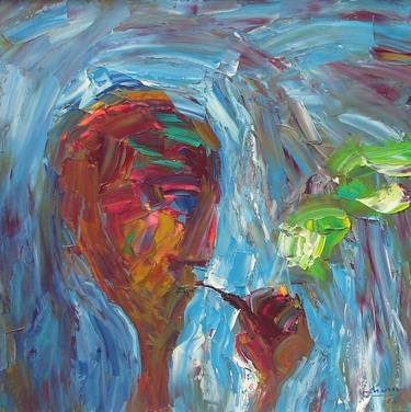 Print of Expressionism People Paintings by Tran Tuan