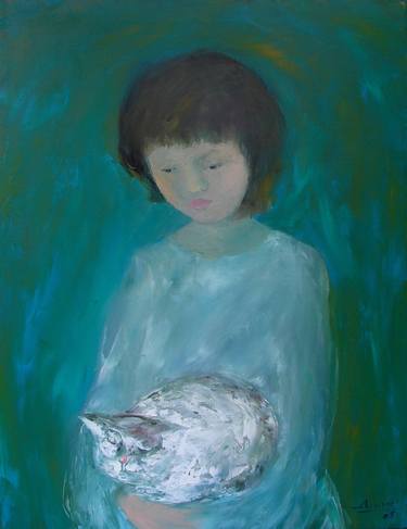 Print of Children Paintings by Tran Tuan