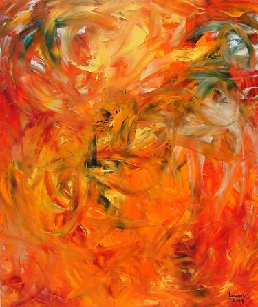 Print of Abstract Expressionism Abstract Paintings by Tran Tuan