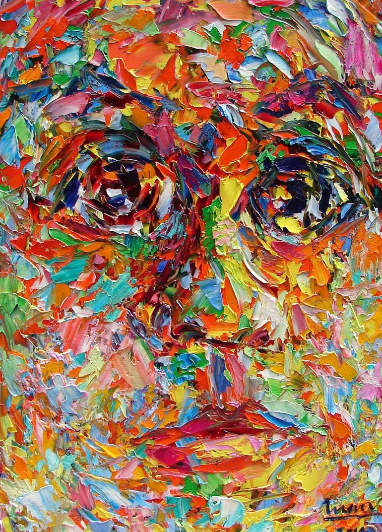 Colorful Self-portrait - Print