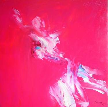 Print of Abstract Expressionism Women Paintings by Tran Tuan