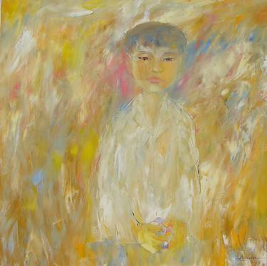 Print of Modern Children Paintings by Tran Tuan