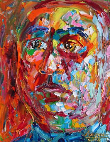 Print of People Paintings by Tran Tuan