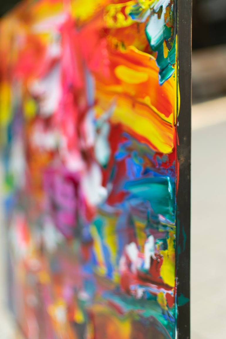 Original Abstract Painting by Tran Tuan