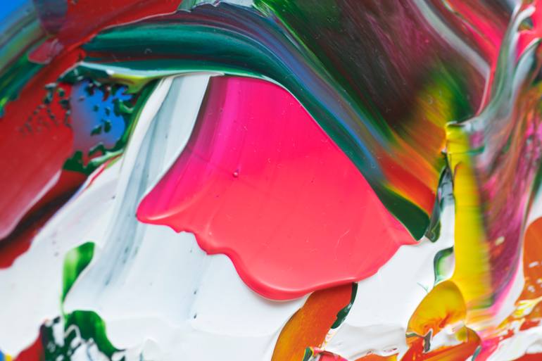 Original Abstract Painting by Tran Tuan