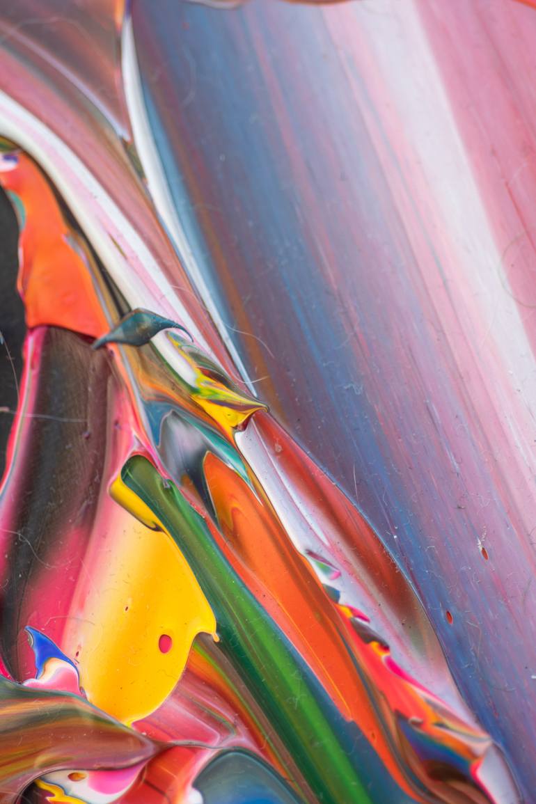 Original Abstract Painting by Tran Tuan