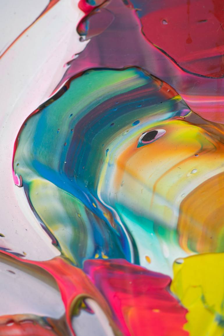 Original Abstract Painting by Tran Tuan