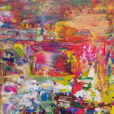 Original Abstract Paintings by Tran Tuan