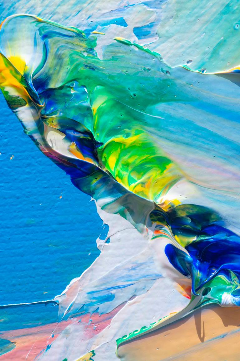 Original Abstract Painting by Tran Tuan