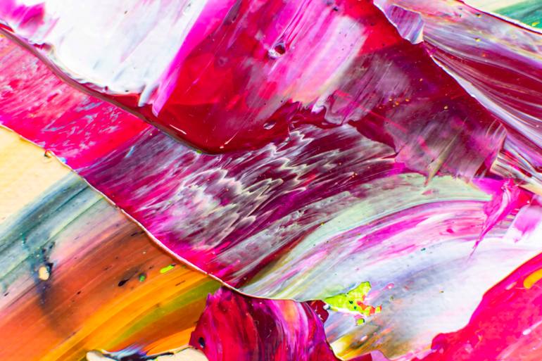 Original Abstract Painting by Tran Tuan