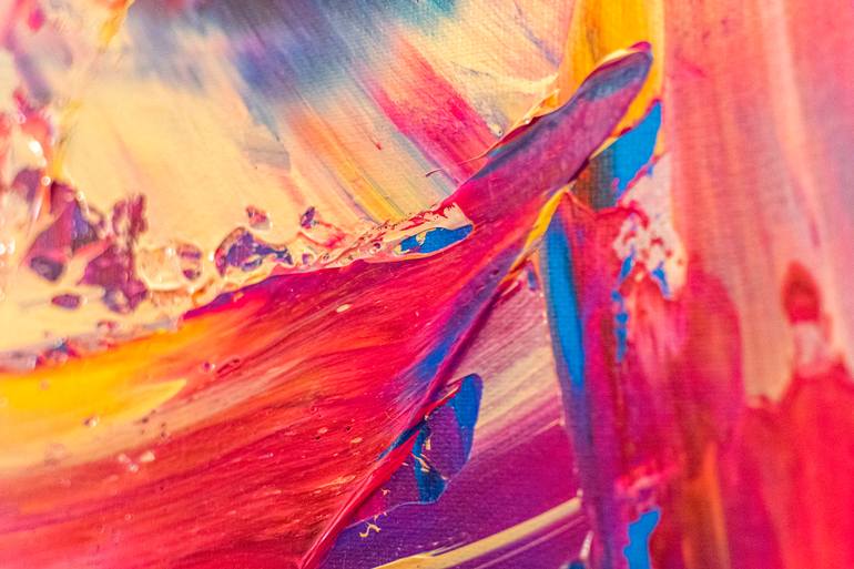 Original Abstract Painting by Tran Tuan