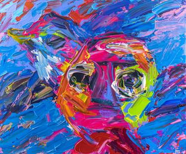 Print of Abstract Expressionism Portrait Paintings by Tran Tuan