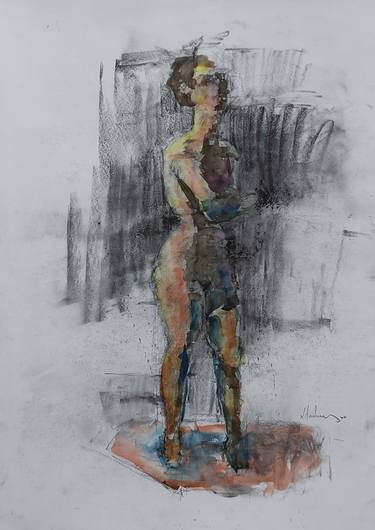 Print of Body Mixed Media by Nick Young
