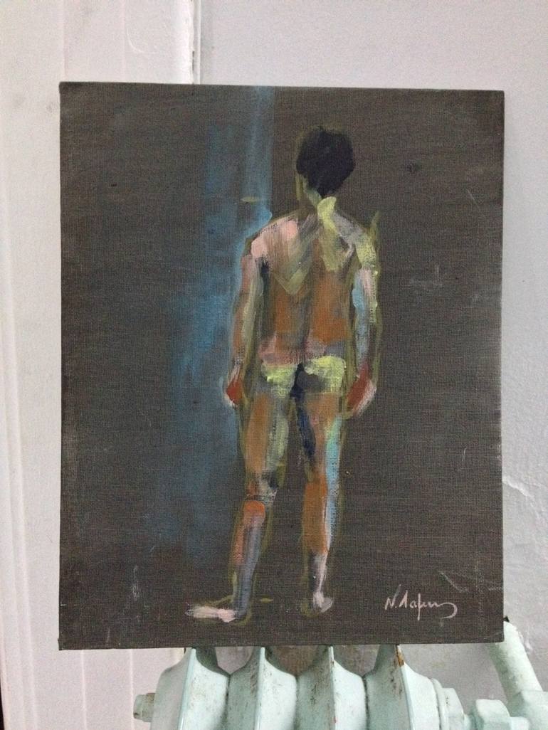 Original Nude Painting by Nick Young