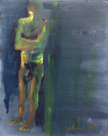 Original Figurative Nude Paintings by Nick Young