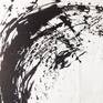''Untitled''; acrylics on canvas; 2017

presented rolled in a tube, only the canvas