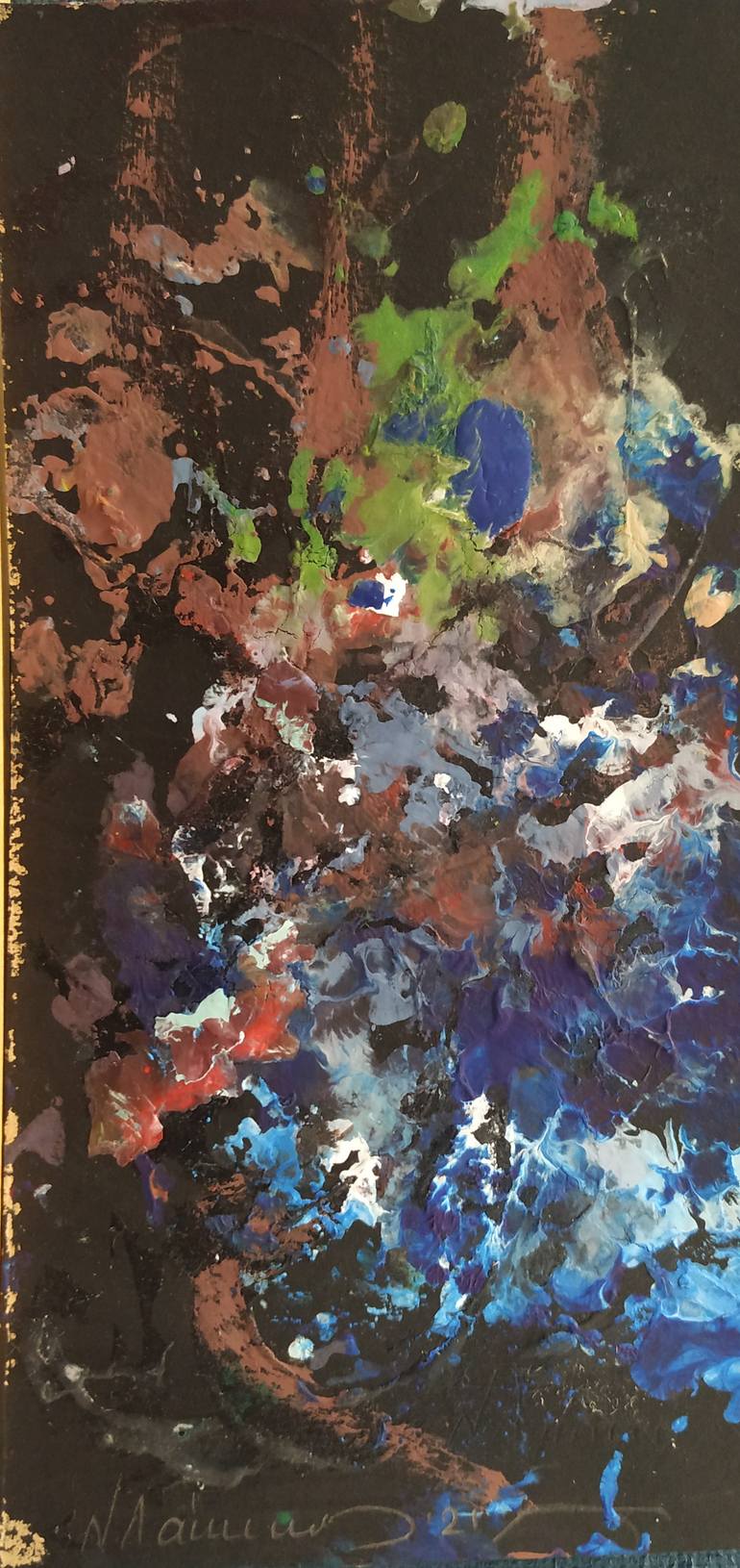 Original Abstract Nature Painting by Nick Young