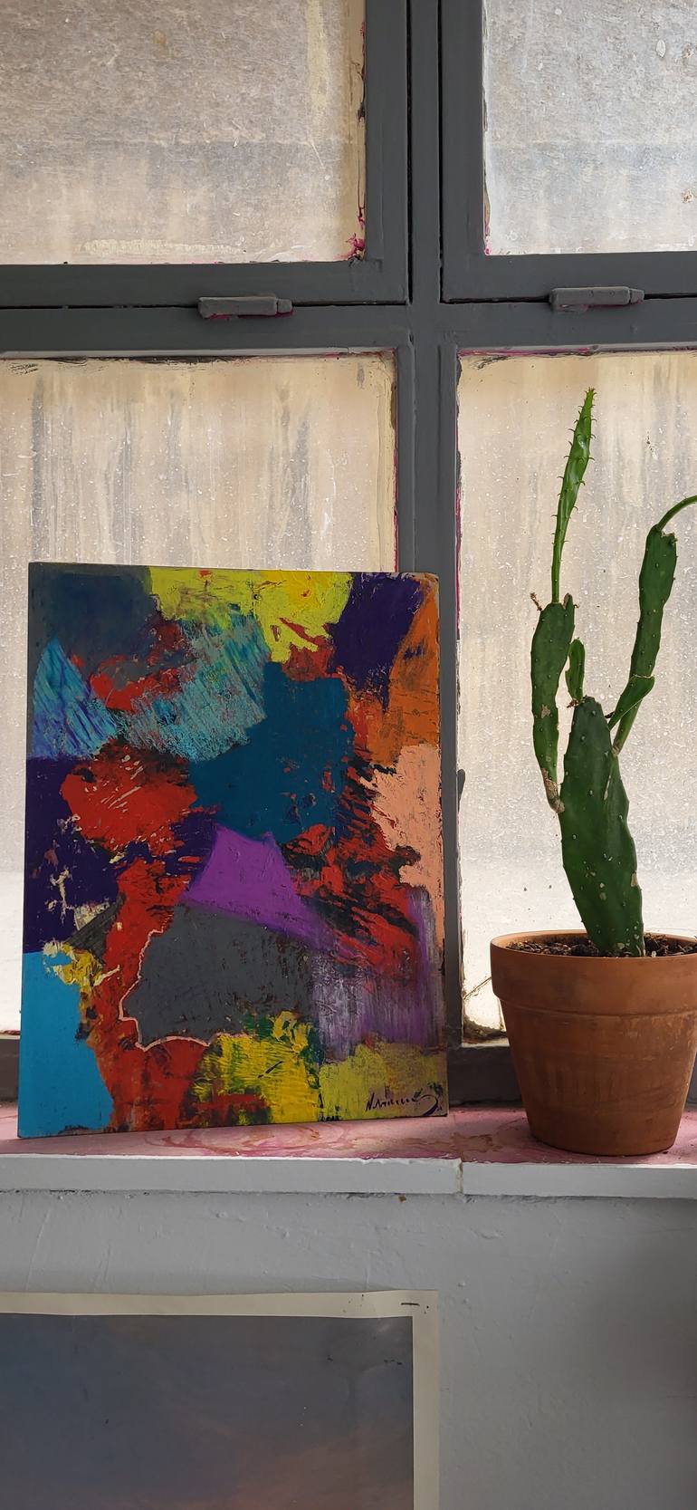 Original Abstract Expressionism Abstract Drawing by Nick Young