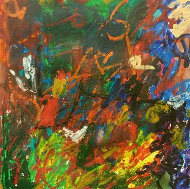 Original Impressionism Abstract Paintings by Alexander Connelly