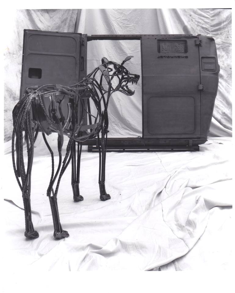 Original Conceptual Political Sculpture by Robert Spinazzola