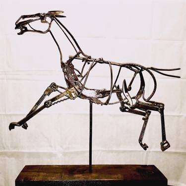 Original Expressionism Animal Sculpture by Robert Spinazzola