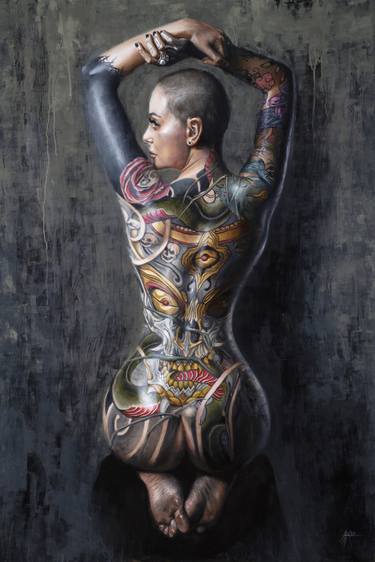 Print of Body Paintings by Adam McCarthy
