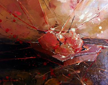 Original Abstract Expressionism Nature Paintings by JUAN PEDRO LINARES MONTES
