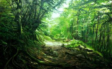 Original Realism Nature Paintings by JUAN PEDRO LINARES MONTES
