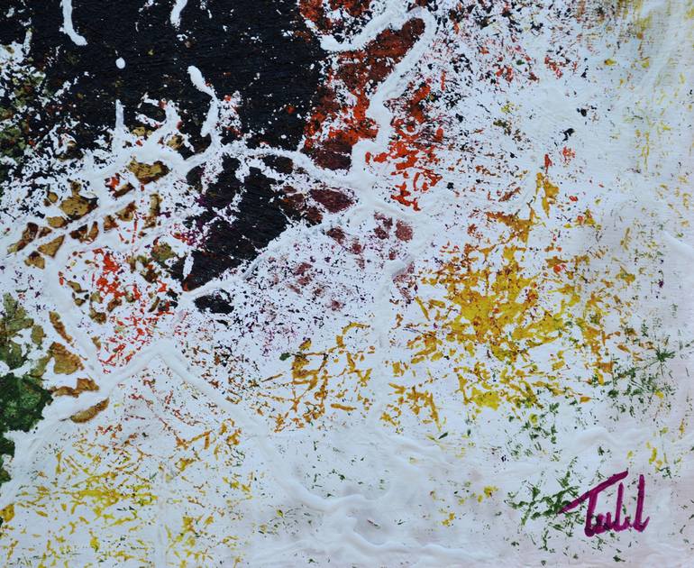 Original Abstract Painting by isabel robledo