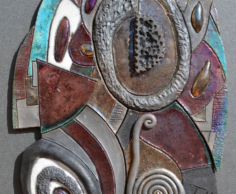 Original Abstract Geometric Sculpture by Isabel Robledo