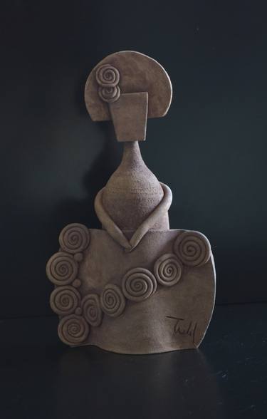 Original Women Sculpture by isabel robledo