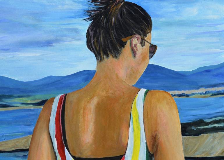 Original Figurative Women Painting by Isabel Robledo