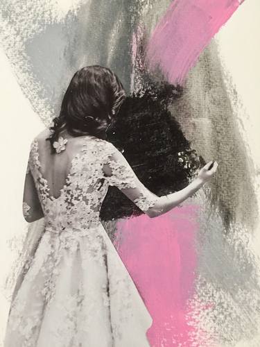 Print of Love Collage by Chrysi Gavrilaki