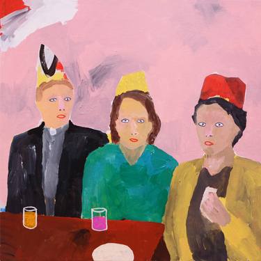 Original Figurative Humor Paintings by Alan Fears