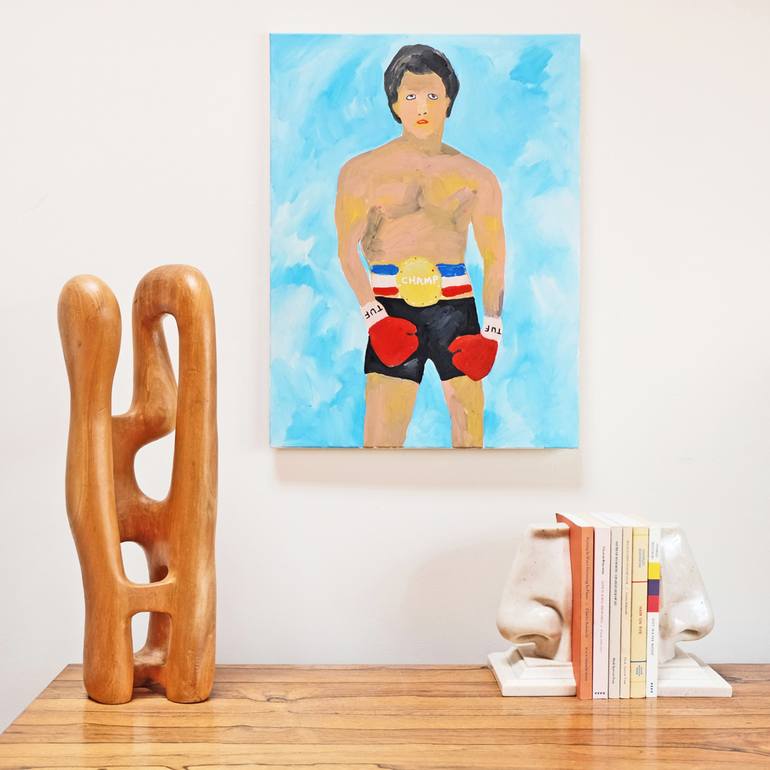 Original Figurative Humor Painting by Alan Fears