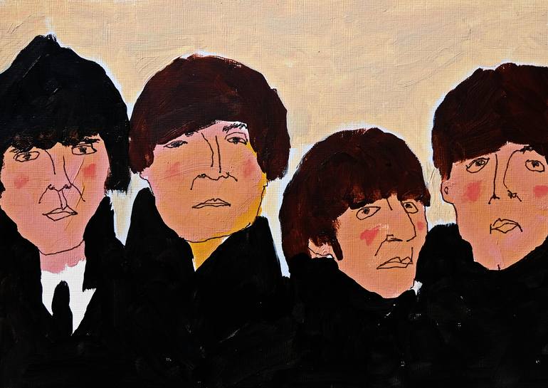 Beatles for Sale Painting by Alan Fears