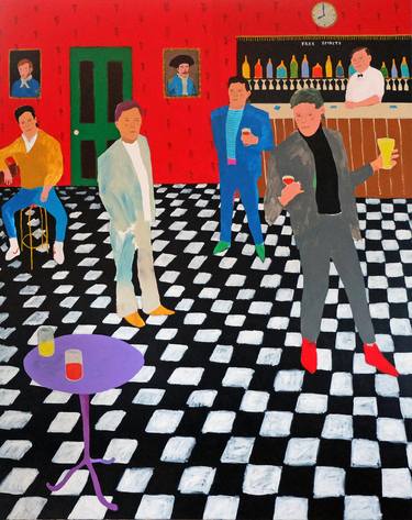 Print of Figurative Humor Paintings by Alan Fears