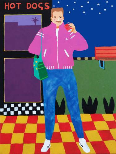 Original Figurative Humor Paintings by Alan Fears