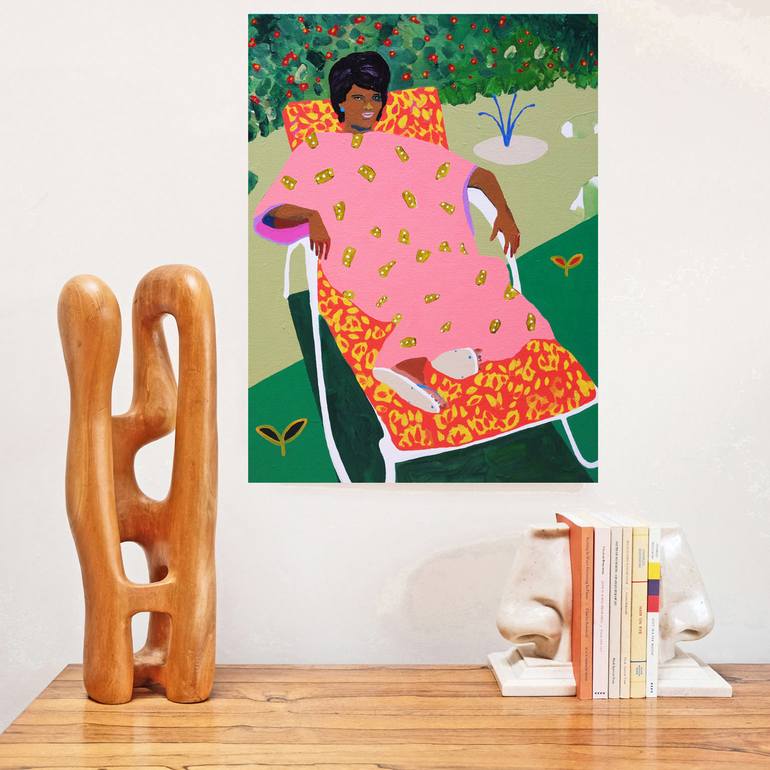 Original Figurative Humor Painting by Alan Fears