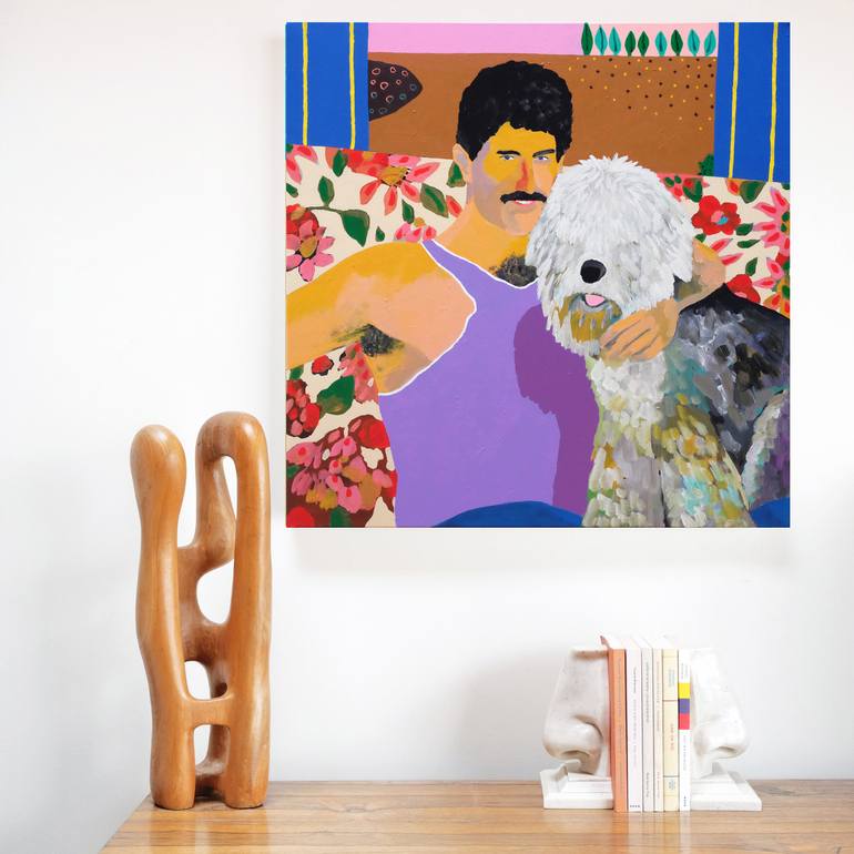 Original Figurative Humor Painting by Alan Fears