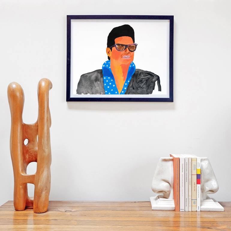Original Figurative Humor Painting by Alan Fears