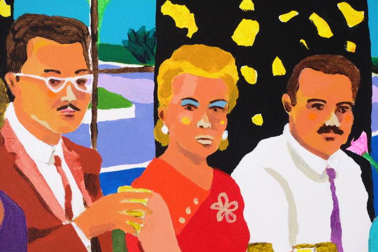 Original Figurative Humor Painting by Alan Fears