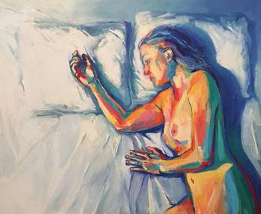 Print of Nude Paintings by Lidia Wnuk