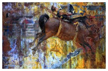 Original Abstract Expressionism Horse Photography by Joe DiMaggio