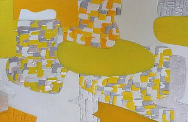 Mosaic series - Yellow & Whites thumb