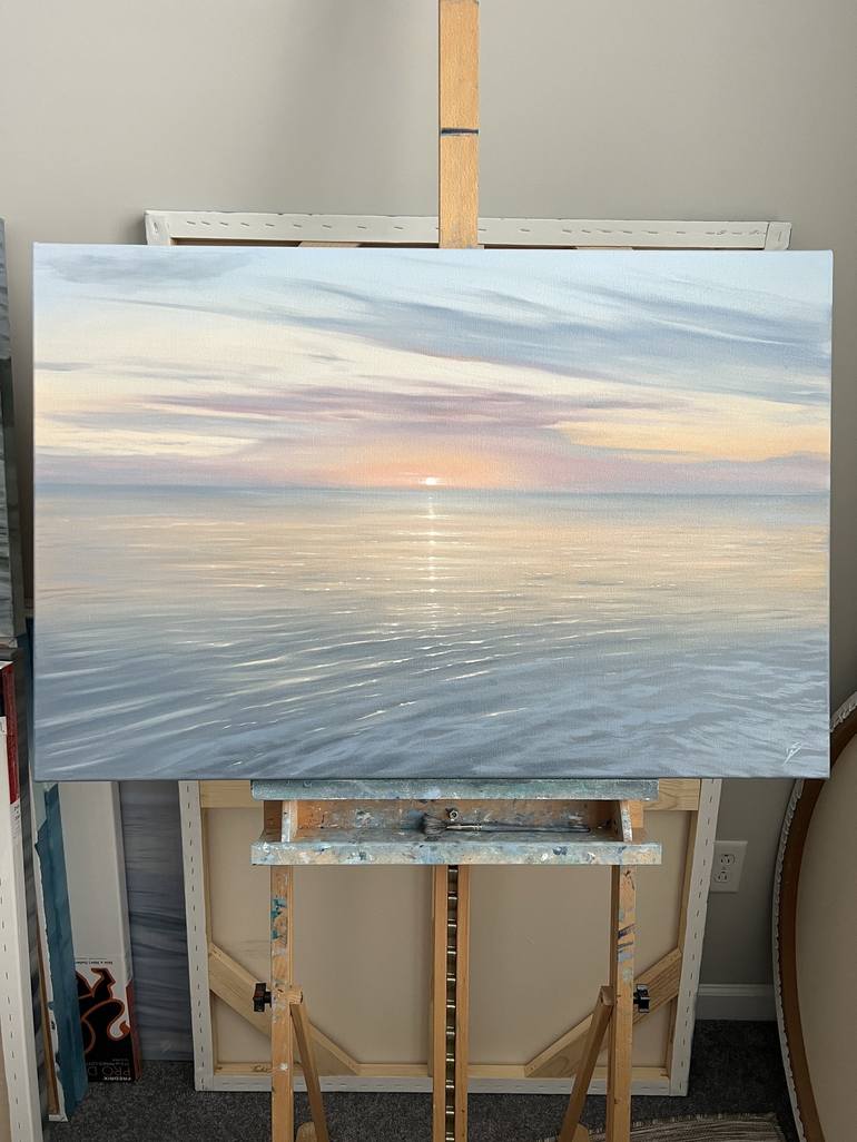 Original Seascape Painting by Eva Volf