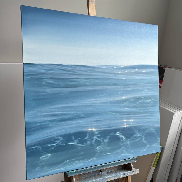 Original Realism Water Painting by Eva Volf