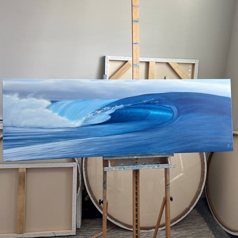 Original Seascape Painting by Eva Volf