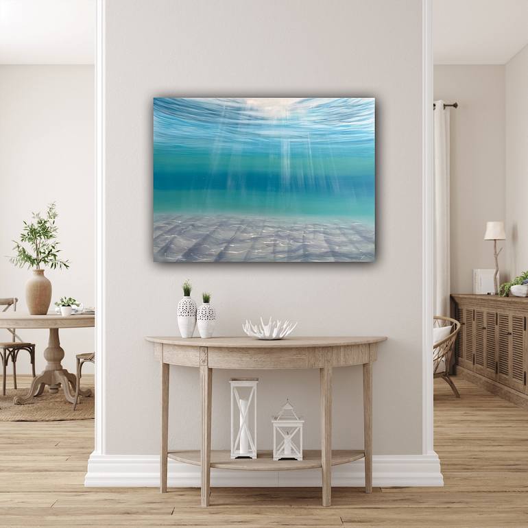 Original Realism Water Painting by Eva Volf