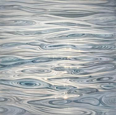Original Abstract Water Paintings by Eva Volf
